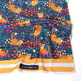 Tropical Tiger - Strandtuch für Kinder - schadstofffrei, schnelltrocknend  & sanft zur Haut (140cm x 70cm) - WOODSANDWAVES