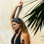Bandana Handtuch - Mikrofaser - WOOSDANDWAVES - Kopfbedeckeung Sonnenschutz mit LSF - Paisley
