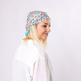 Bandana-Handtuch | Outdoor-Allrounder | Breezy Blooms - WOODSANDWAVES