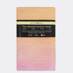 Peaceful Heaven - Sporthandtuch mit Magnet & Zipper-Tasche - WOODSANDWAVES