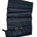 Stripes Phantom - Sporthandtuch mit Magnet & Zipper-Tasche - WOODSANDWAVES