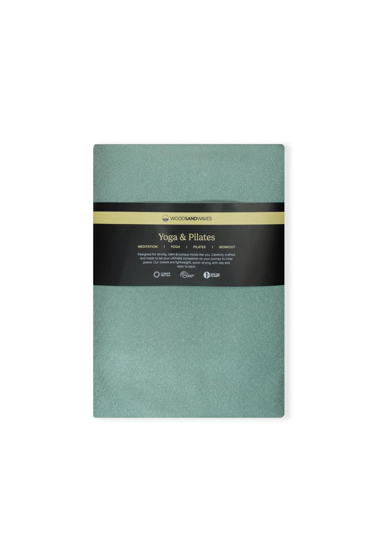 Green Matcha - Rutschfestes Yoga-Handtuch mit Silikon-Noppen