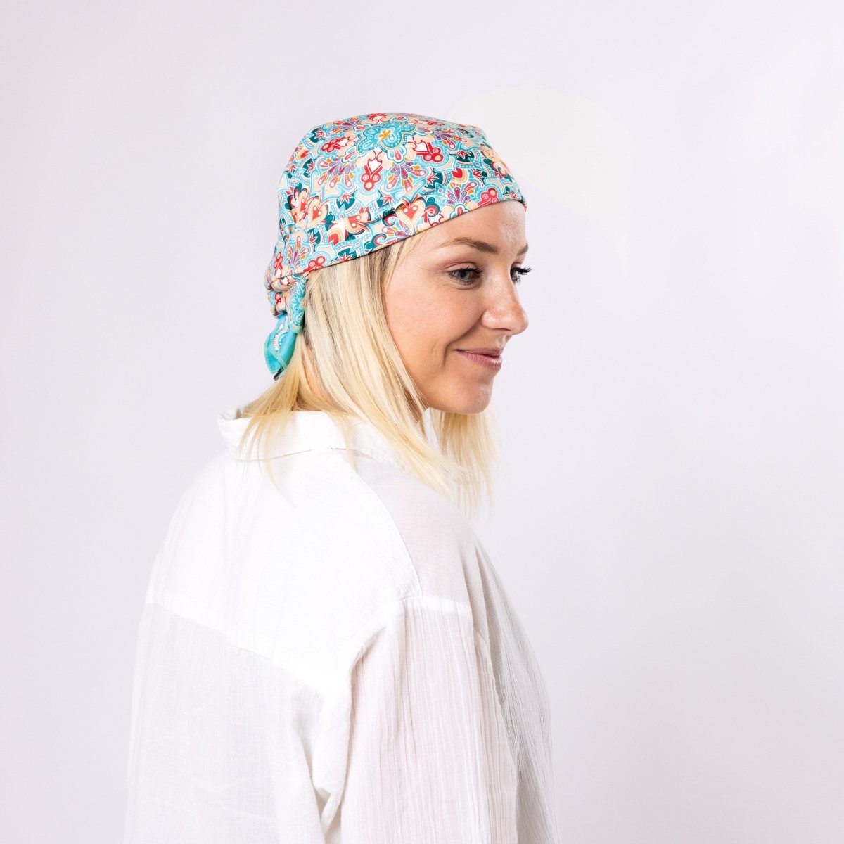 Breezy Blooms - Bandana - Handtuch | Outdoor - Allrounder & Kopfbedeckung - woodsandwaves.co