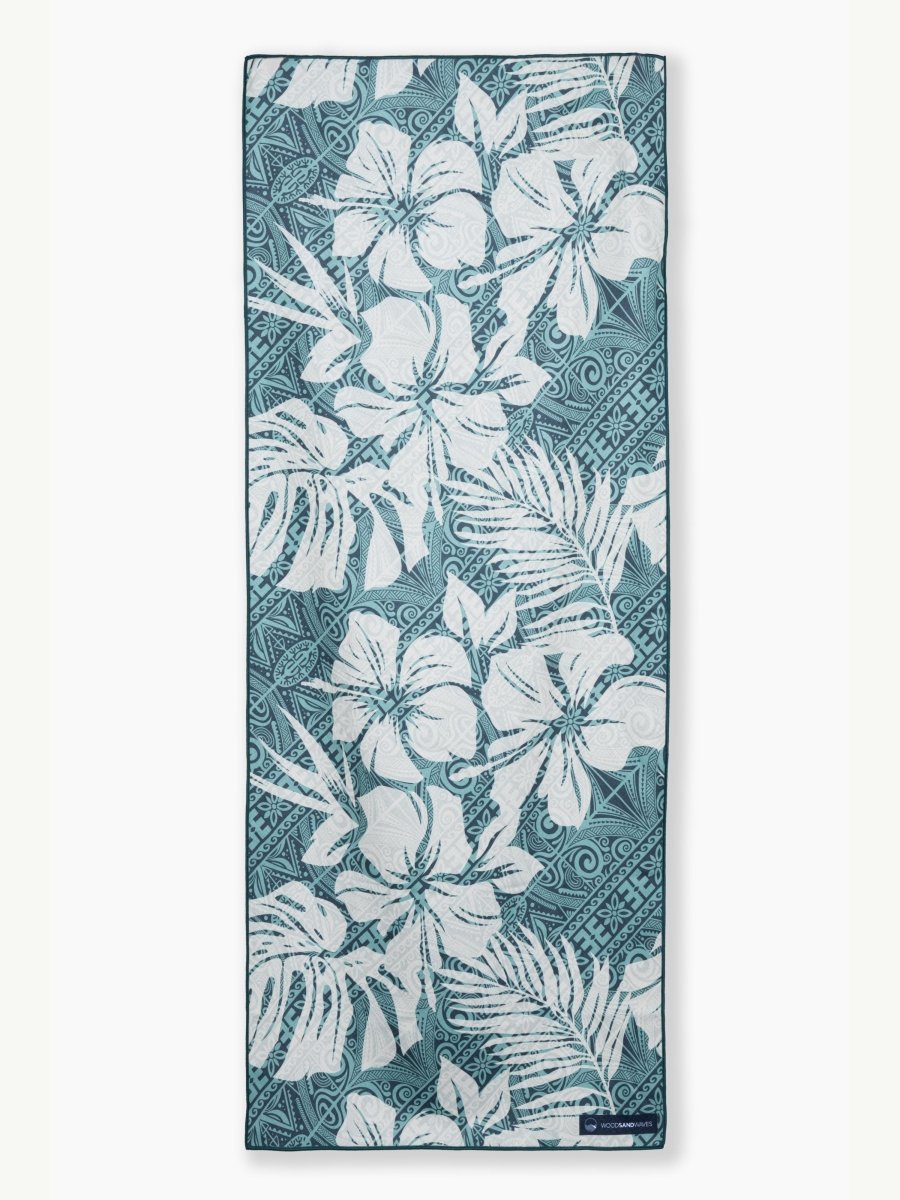 Ethno Fusion - Schnelltrocknendes Reise - und Strandtuch mit Geheimfach - woodsandwaves.co