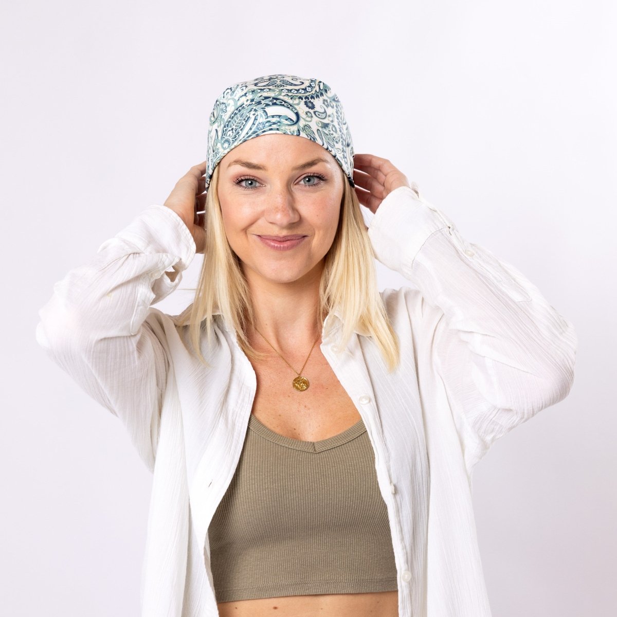 Floral Fusion - Bandana - Handtuch | Outdoor - Allrounder & Kopfbedeckung - woodsandwaves.co