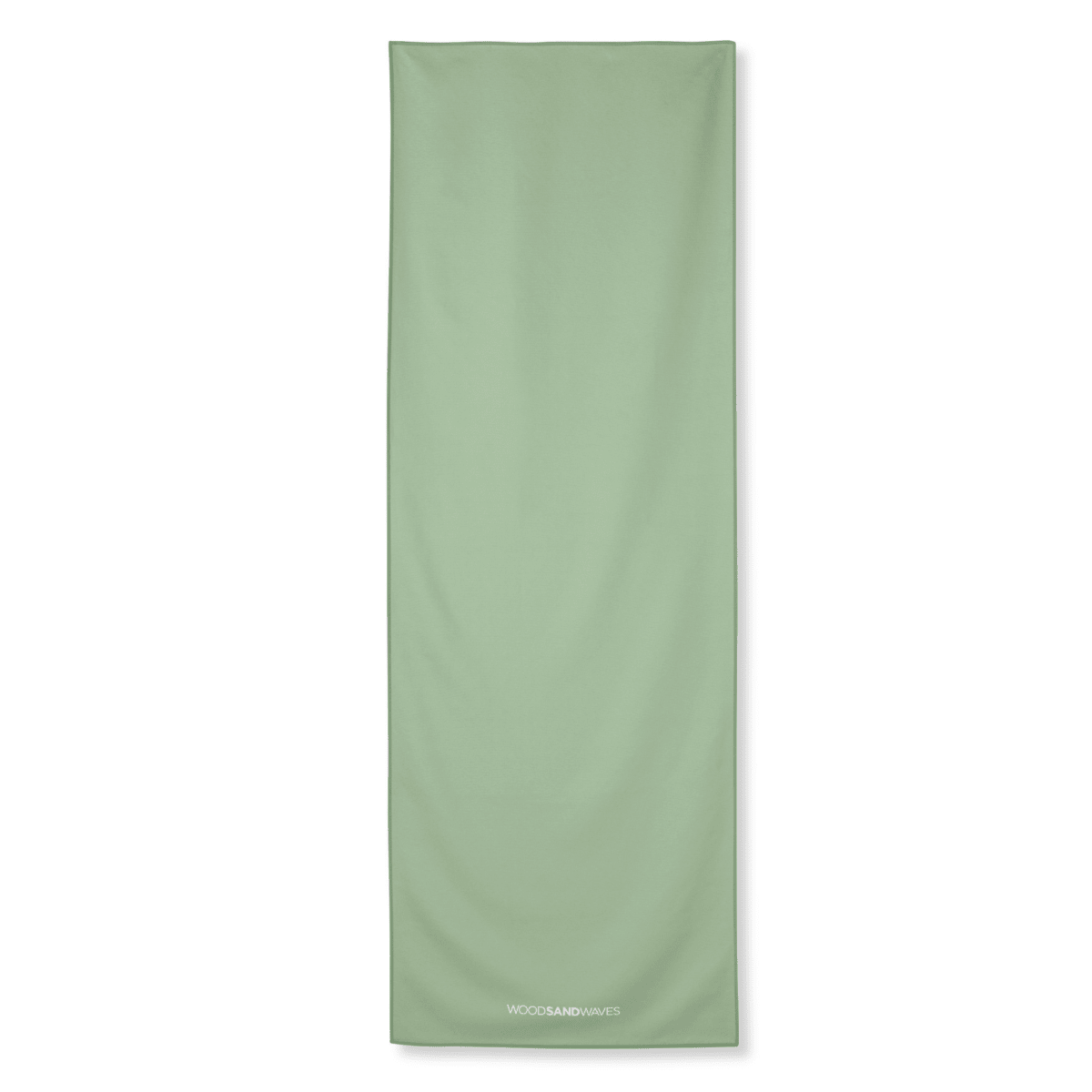 Green Matcha - Rutschfestes Yoga - Handtuch mit Silikon - Noppen - woodsandwaves.co