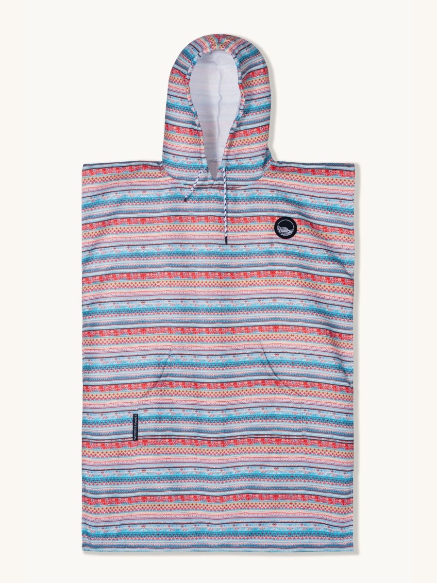 Surf - Poncho - für Frauen & Männer - aus schnelltrocknender und leichter Mikrofaser - Bazaar of Dreams - woodsandwaves.co